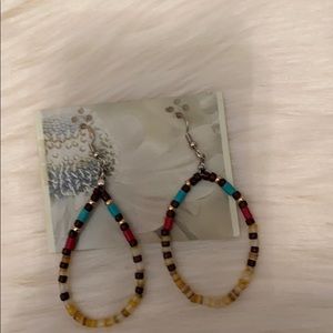 Earrings Beaded Multicolor